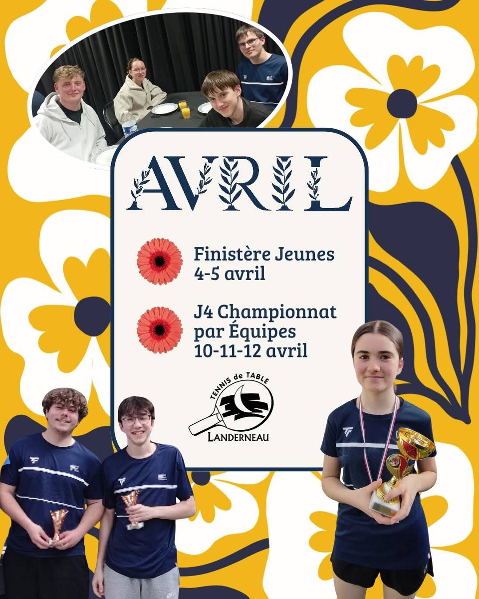 [RÉCAP D'AVRIL]