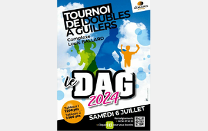 Tournoi de doubles à Guilers samedi 6 juillet