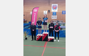 Des podiums au tournoi de St Divy - Tableau 899 : Franck 2ème, Emilien 3ème - Tableau 1599 : Titouan 3ème, Evan 4ème - Tableau féminin : Clara 1ère - Tableau 1499 : Timéo 2ème - Tableau 799 : Yannis 3ème + 2 challenges tous sur un coup pour Evan et Timéo