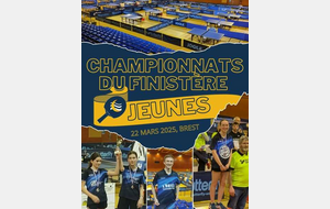 [CHAMPIONNATS DU FINISTÈRE JEUNES]