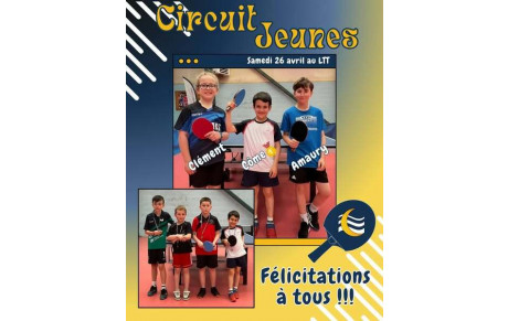 [CIRCUIT JEUNES AU LTT] 